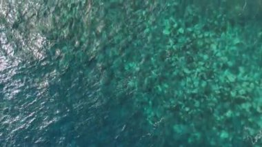 Madeira, Portekiz - 2023.04.04 - 09: 600 metre Penha d 'guia' nın güzel panoramik manzarası Madeira 'nın en göze çarpan jeolojik sembollerinden birini sallıyor