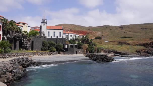 Мадейра Португалія 2023 Прекрасний Вид Куінта Лорда Курортний Готель Марина — стокове відео