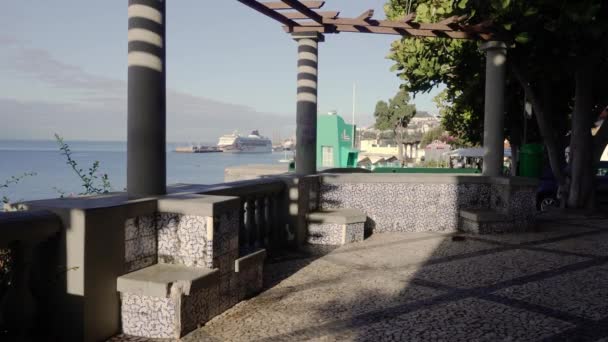 Madère Portugal 2023 Superbes Images Port Porto Funchal Lever Soleil — Video
