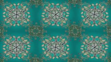 Renkli unsurlarla hareketli arka plan görüntüleri. Arkaplan dönüyor. Renkli elementlerle geçiş hareketleri arka planı. Eski.