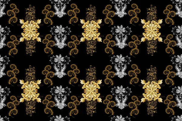 Bezešvé Barevná Orientální Mozaika Klasickým Tradičním Květinovým Motivem Geometrickým Ornamentem — Stock fotografie