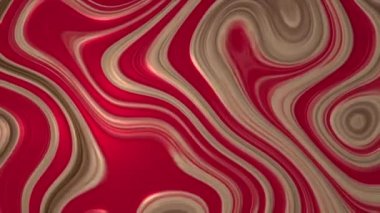 Motion footage background with colorful elements. Striped balls. Template for the project. Dynamic background.