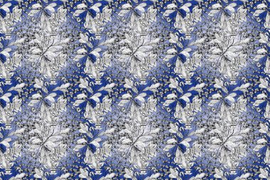 Simple cute pattern in small-scale flowers. Floral seamless background for textile or book covers, manufacturing, wallpapers, print, gift wrap and scrapbooking.