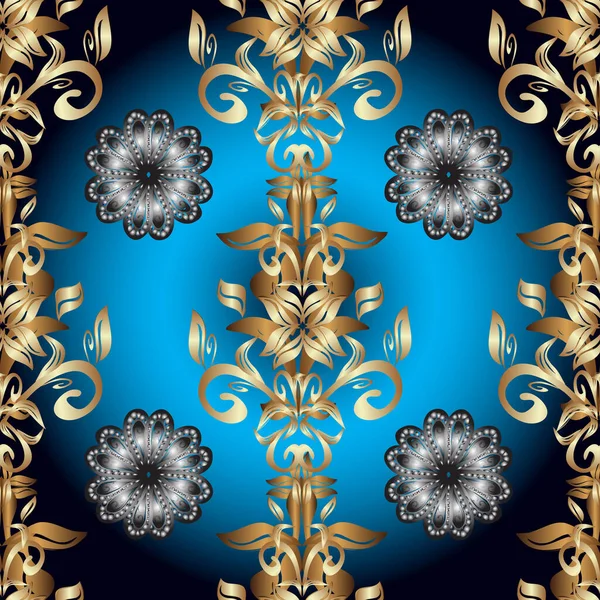 Orientalische Traditionelle Handbemalte Nahtlose Bordüre Für Design Abstrakter Hintergrund Paisley — Stockfoto