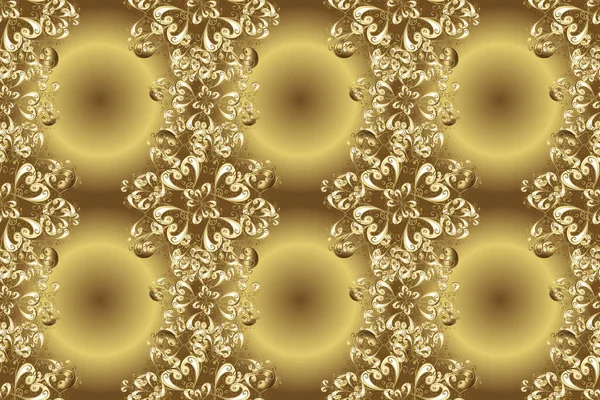 Retro Real Marrom Cores Amarelas Bege Ilustração Mais Rápida Design — Fotografia de Stock