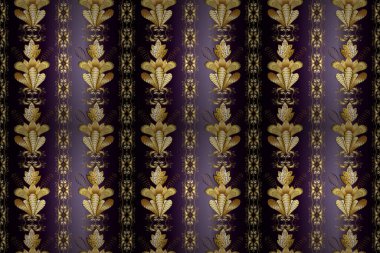 Kusursuz. Kahverengi, siyah ve nötr renkleri karala. Kıvrım çizgisi sembolleri büyütüyor. Dekoratif vintage elementleri kaydır. Viktorya döneminden kalma süsler Raster çizimleri.