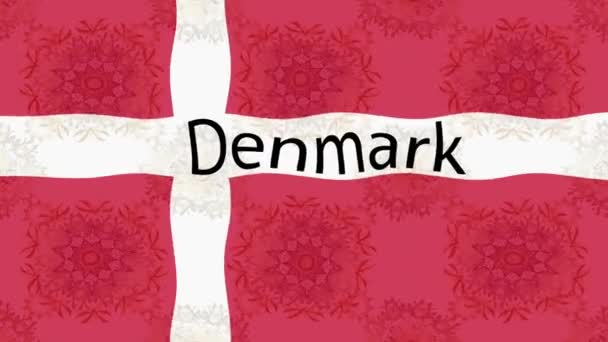 화면에 있습니다 덴마크의 — 비디오