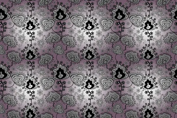 花水彩シームレス パターン ラスターのスタイリッシュなファブリックのパターン — ストック写真