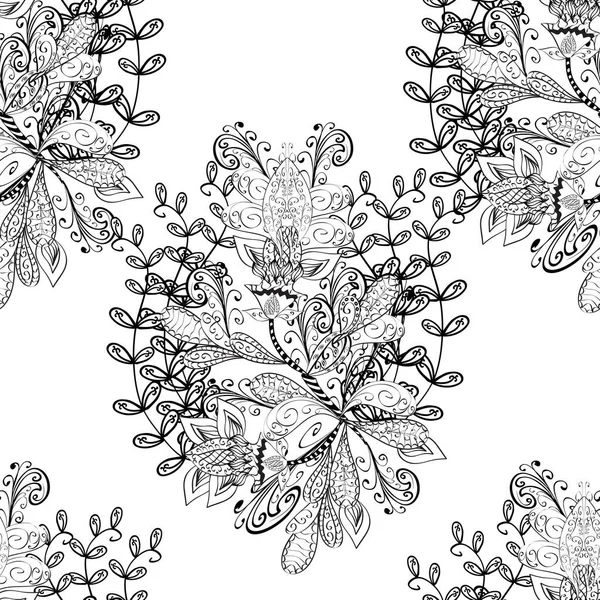 Liberty Stil Millefleurs Blommig Äng Bakgrund För Textil Tapeter Omslag — Stockfoto