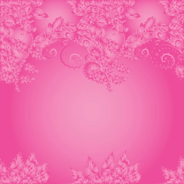 Schattig Bloemmotief Kleur Voorjaar Thema Naadloos Patroon Achtergrond Bloemen Roze — Stockfoto