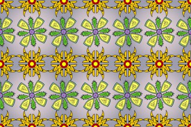 Zarif, parlak ve pürüzsüz sarı, gri ve nötr çiçek desenli tasarım. Sabıka fotoğraflarında, bebek kıyafetlerinde, duvar kâğıtlarında, paket kutularında falan kullanılabilir. Raster..