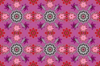 Şablon. Botanik kusursuz desen. Suluboya etkisi. Organik elementler.