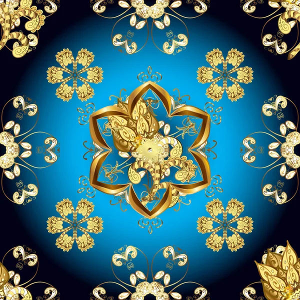 Pozadí Vzor Květinový Vzor Grafický Moderní Vzor Tapetové Baroko Damašek — Stock fotografie
