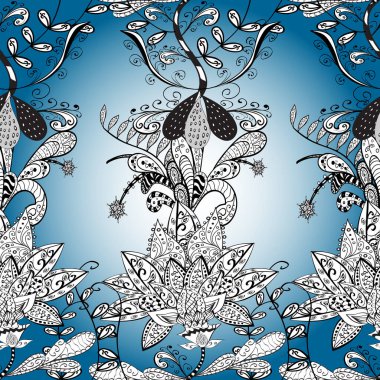 Seamless cute flower pattern. Gentle romantic print. Holidays mood. Spring summer time.