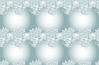 Renkli Bahar Temalı Kusursuz Arkaplan. Çocuk stili. Düz Çiçek Elementleri Tasarımı. Çiçekli pürüzsüz raster arka plan.