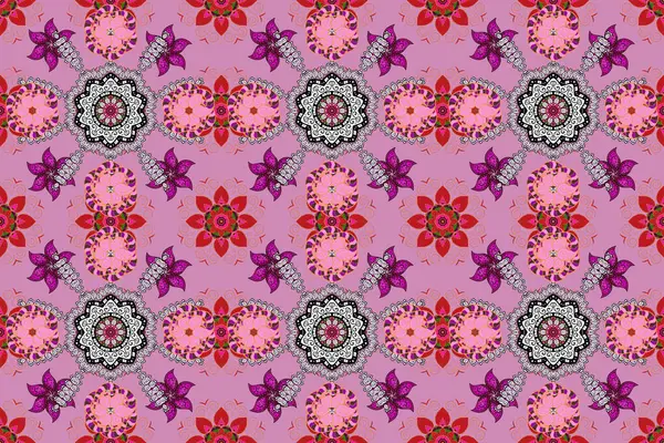 Çiçek sorunsuz arka plan. Çiçek desenli. Raster resim. Süs bahar bahçe doku güzelleşmek.