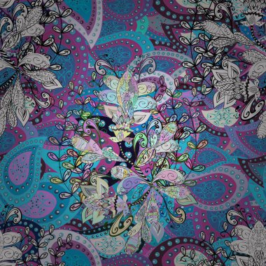 Kartları, Davetiyeler, tarihi kartları ve daha birçok kaydetmek için kullanılabilir. Vektör şirin suluboya sorunsuz çiçek deseni. Büyük suluboya çiçek öğeleri kümesi.