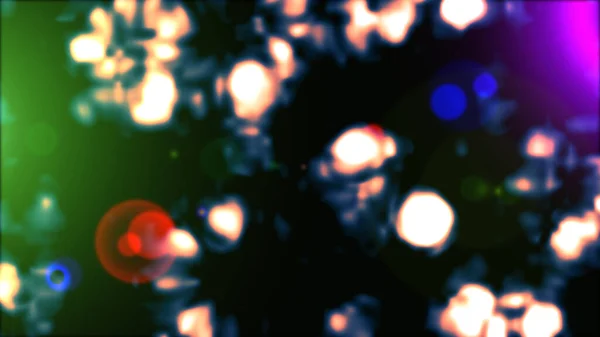 Космический Шаблон Черный Синий Зеленый Цвета Растер Склад Отличный Фон — стоковое фото