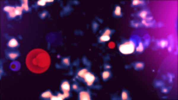 拉斯特Galaxy Abstract Retro Background Design 柔软的面料图案 褐色和紫色 — 图库照片