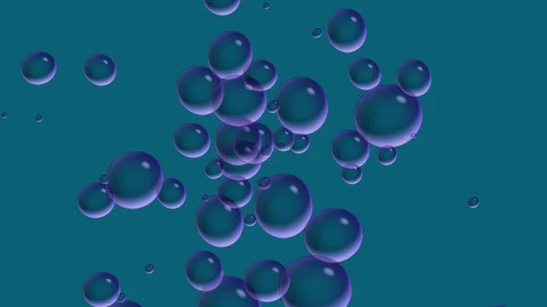 Фиолетовый Нейтральный Синий Цвета Абстрактный Интересный Фон Рисунок Каракулей Растер — стоковое фото