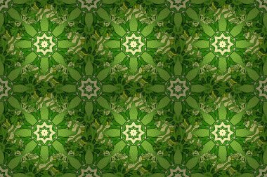 Duvar kağıdı, web sitesi arka planı, ambalaj kağıdı, davetiye, broşür, afiş veya web sitesi için kusursuz çiçek deseni kullanılabilir. Karalama elementleri. El çizimi Raster illüstrasyonu.