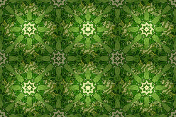 Bezszwowy Wzór Kwiatowy Może Być Stosowany Tapety Tła Strony Internetowej — Zdjęcie stockowe