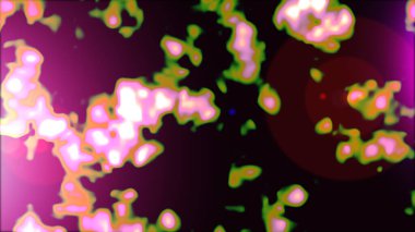 Tasarım ambalajı ve hediye kağıdı, tebrik kartları, afiş ve poster tasarımı. Şekil deseni. Kahverengi, siyah ve pembe renkli. Raster illüstrasyonu. Soyut şirin arkaplan.