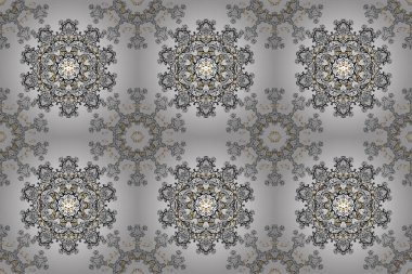 Raster tebrik kartı, davetiye ve reklam afişi, beyaz, siyah ve gri renkler üzerine broşür. Klasik davetiye ya da mandala desenli düğün kartı ve zarif çiçek unsurları.