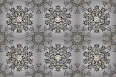 Raster tebrik kartı, davetiye ve reklam afişi, beyaz, siyah ve gri renkler üzerine broşür. Klasik davetiye ya da mandala desenli düğün kartı ve zarif çiçek unsurları.