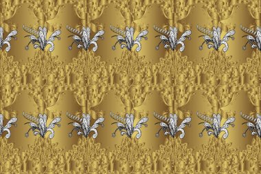 Güzel suluboya çiçek buketi pürüzsüz desen.