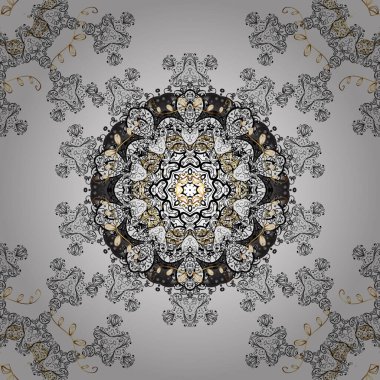 Renkli mandala. Parlak süsleme tasarımları için arka plan. Dekorasyon kapak davet tatil için. Vektör desen. Soyut lüks süslü parlak doku.