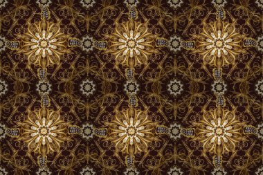 Paisleys zarif çiçek desenli arka plan duvar kâğıdı çizimi. Klasik, güzel, modern, 3D çizgili sanat eseri, çiçek yaprakları ve süslemeleri var..