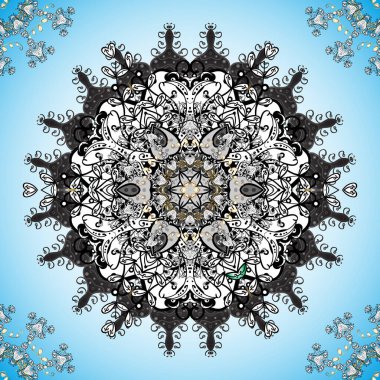 Resimler gri, nötr ve mavi renklerde. Alışılmadık lüks dekor kavramı. Vektör tasarım elemanı. Doğrusal trend tarzı. Logo, simge, sembol, amblem, monogram çerçeve oluşturma şablonu.