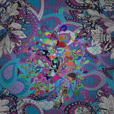 Seamless modeli küçük çiçek. Güzel kumaş deseni. Sevimli çiçek arka plan. Vektör çizim.