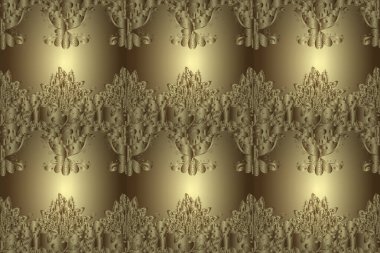 Bej, kahverengi ve nötr renklerde çiçeklerle kusursuz çiçek deseni. Çiçekler suluboya stilinde bej, kahverengi ve nötr renklerde.