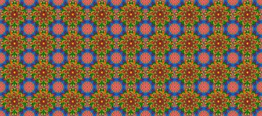 Raster stili kumaş deseni. Çiçekler suluboya desensiz.