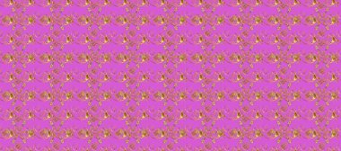 Kusursuz altın desenli bukleler. Raster altın pürüzsüz desen. Doğu tarzı arabesk tarzında altın elementler. Kahverengi, mor ve pembe renklerde pürüzsüz desen.