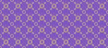 Bej ve menekşe rengi deseni. Kına dövmeli süs çiçekleri, altın çıkartmalar, mehndi ve yoga tasarımı, kartlar ve parmak izleri. Raster altın mehndi kusursuz desen.