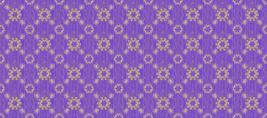 Bej ve menekşe rengi deseni. Kına dövmeli süs çiçekleri, altın çıkartmalar, mehndi ve yoga tasarımı, kartlar ve parmak izleri. Raster altın mehndi kusursuz desen.