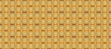 Sarı, bej ve kahverengi renklerde altın bir element. Barok tarzında altın çiçekli süs. Altın çiçekli, pürüzsüz desen. Damask arkaplanı.