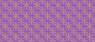 Arkaplan, kumaş, altın duvar kağıdı. Bej, mor ve altın elementli mor desenli altın desen. Raster altın pürüzsüz desen. Düz elle çizilmiş vintage koleksiyonu.