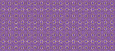 Geleneksel oryantasyon süsü. Kusursuz klasik raster mor, nötr ve mor ve altın desenli. Klasik vintage arkaplan.