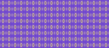 Raster illüstrasyonu. Tasarım, kına, Mehndi ve dövme için kusursuz vintage elementler. Etnik doğu tarzında dekoratif desen. Menekşe, bej ve nötr renklerdeki desenler.