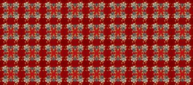 Kusursuz altın desenli bukleler. Doğu tarzı arabesk tarzında altın elementler. Kırmızı, kahverengi ve gri renklerde kusursuz desen. Raster altın pürüzsüz desen.