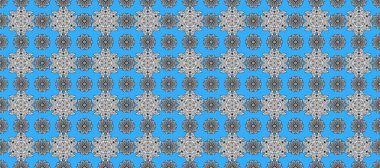 Renkli Bahar Temalı Kusursuz Arkaplan. Raster Şirin kumaş deseni. Düz Çiçek Elementleri Tasarımı. Kusursuz bağbozumu.