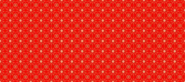 Turuncu, bej ve kırmızı renkte Royal retro. Kart, duvar kağıdı, ambalaj ve tekstil için klasik tasarım. Klasik çiçek dokusu. Raster illüstrasyonu. Altın şablon. Kusursuz desenli altın elementler.