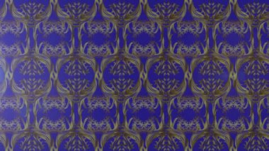 Renkli unsurlarla hareketli arka plan görüntüleri. Çiçekler. Eski model. Bayrak tarzı. Video kaydı. Şablon. Döngü. Kusursuz..