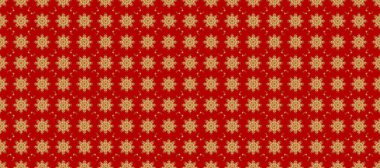 Altın desenli bej, kırmızı ve kahverengi renkler ve altın çiçekli elementler. Raster geometrik arka plan. Senin tasarımın için, duvar kağıdı. Altın rengi kusursuz illüstrasyon.