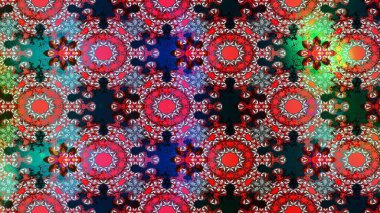 Sketch Floral Pattern in Raster illustration. Fancy fabric pattern. Colour Spring Theme sketch pattern Background. Flat Flower Elements Design.