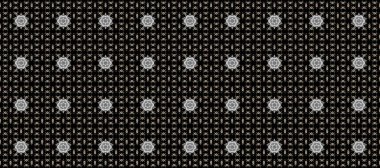 Kusursuz raster arka plan. Duvar kâğıdı barok, İspanyol kumaşı. Kusursuz çiçek deseni. Siyah, gri ve bej renkler üzerine grafiksel modern kusursuz desen.